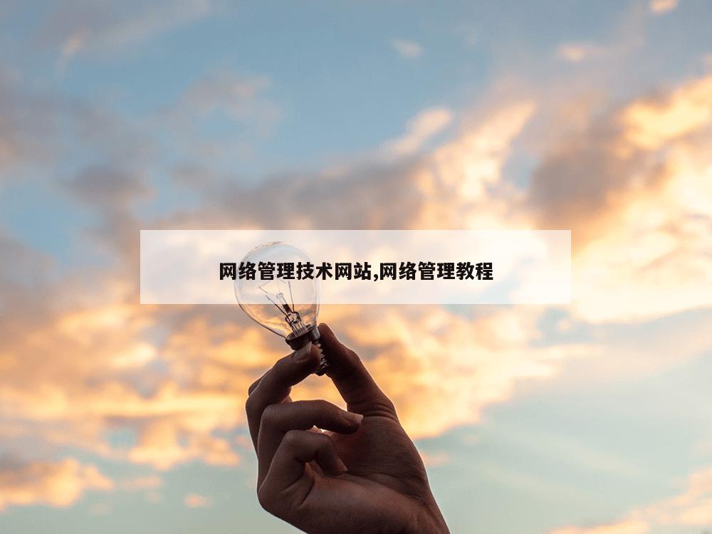 网络管理技术网站,网络管理教程