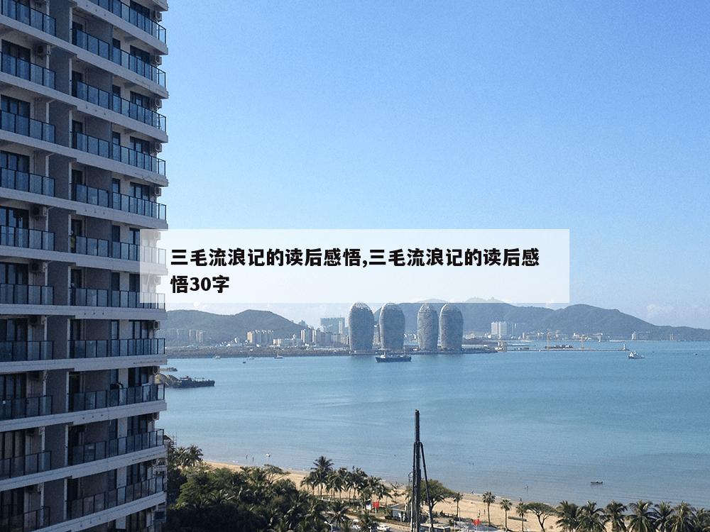 三毛流浪记的读后感悟,三毛流浪记的读后感悟30字