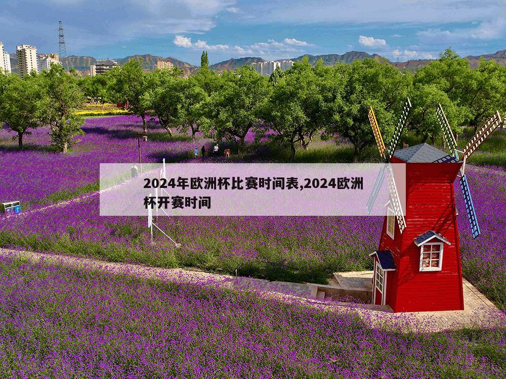 2024年欧洲杯比赛时间表,2024欧洲杯开赛时间